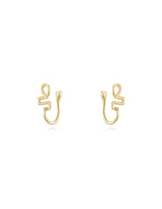 Pendientes Earcuff - Lagrima 14*6mm - Earcuff 2