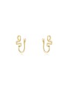 Pendientes Earcuff - Lagrima 14*6mm - Earcuff