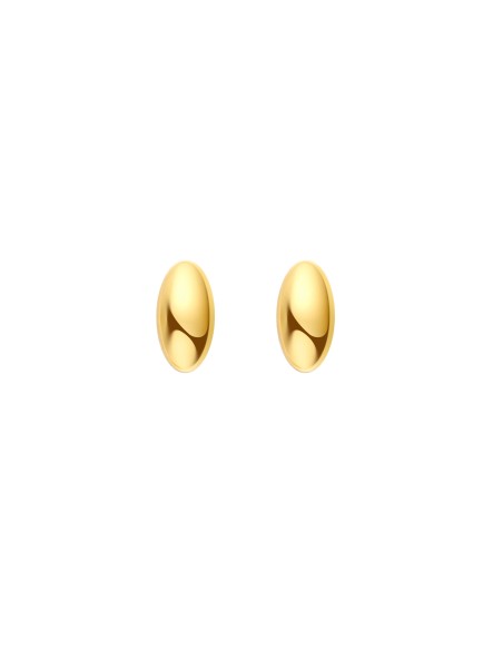 Pendientes Ovulado - 6 mm - Bañado Oro y Plata Rodiada Pendientes Ovulado - 6 mm - Bañado Oro y Plata Rodiada