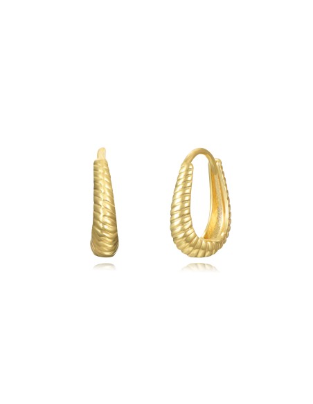 Pendientes Rectangulo - 13*16mm y 15*18mm - Bañado Oro y Plata Rodiada Pendientes Rectangulo - 13*16mm y 15*18mm - Bañado Oro y Plata Rodiada
