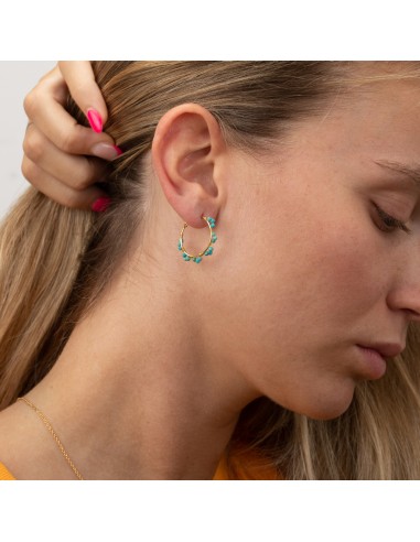 Pendientes Mineral - 20mm - Bañado Oro