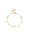 Pulsera Acero - Enamel Multi - Luna Chapa - 16+5 cm - Color Oro