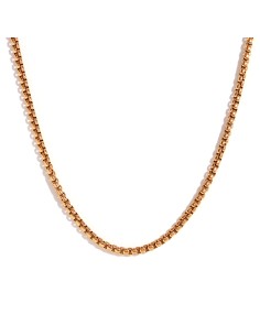 Box Chain Acero - 36+5 cm, 42+5 cm, 50+5 cm - Acero y Oro Color 2