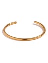 Pulsera Acero Esclava - 56 mm - Bañado Oro y Plata Rodiada