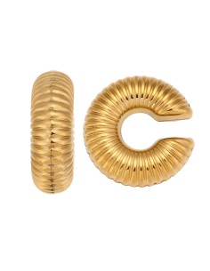 Pendientes Acero - Ear Cuff 30 mm - Color Oro 2