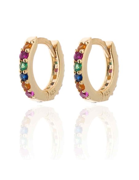 Pendientes Circonita - 11 mm Circonita