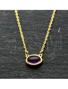 Collar Mineral - Ovalo - 38+2+2cm 2