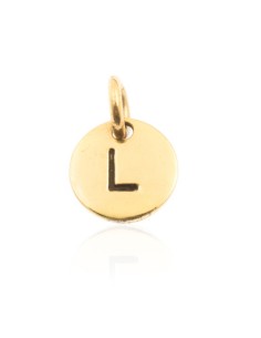 Charm Plata - Letra 8mm 2