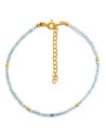 Pulsera Mineral -16+4 cm - Bañado Oro