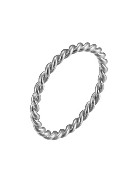 Anillo Plata - Trenzado