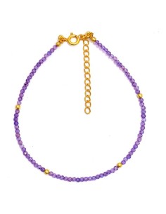 Pulsera Mineral -16+4 cm - Bañado Oro 2