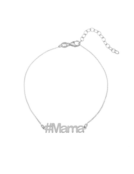 Pulsera Plata - MAMA 24mm