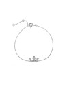 Pulsera Plata - Corona 12*5mm