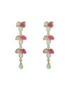 Pendientes Mineral - Flor