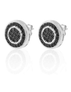 Pendientes Circonita - Circulo 12mm 2