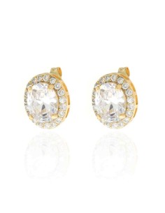 Pendientes Circonita - 10*12 mm 2