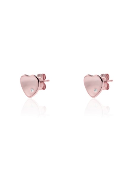 Pendientes Circonita - Corazon 8mm Pendientes Circonita - Corazon 8mm