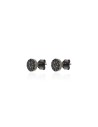 Pendientes Circonita - Button 6mm