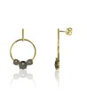 Pendientes Mineral  - 22mm