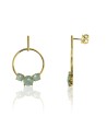 Pendientes Mineral  - 22mm