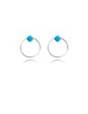 Pendientes Aro 13mm - Mineral 3.5mm