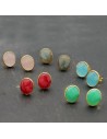 Pendientes Mineral - 9*11mm