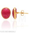 Pendientes Mineral - 9*11mm