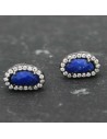 Pendientes Mineral - Oval 8mm