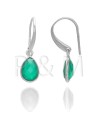 Pendientes Mineral - Lagrima 9*7