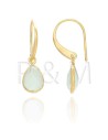 Pendientes Mineral - Lagrima 9*7