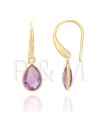 Pendientes Mineral - Lagrima 9*7