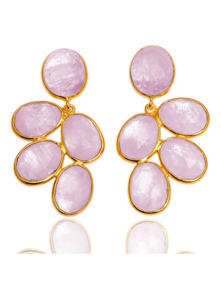 Pendientes Mineral - Rubi