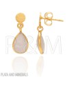 Lagrima Mineral Earrings 20 mm