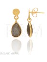 Lagrima Mineral Earrings 20 mm