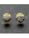 Pendientes Mineral - 6mm