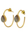 Pendientes Mineral - 28 mm