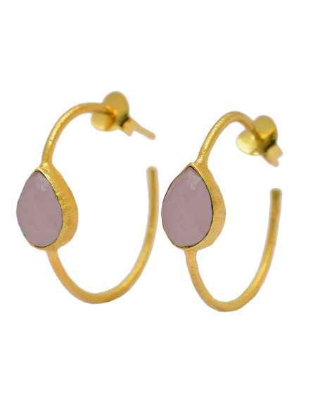 Pendientes Mineral - 28 mm