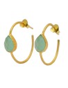 Pendientes Mineral - 28 mm