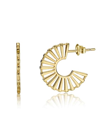 Pendientes Molino Semi Aro - 18 mm