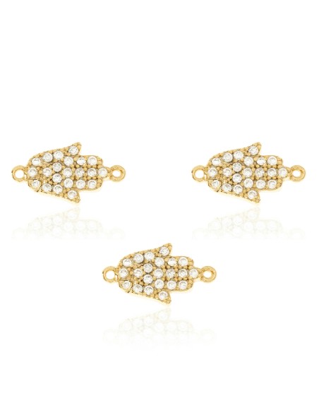 Entrepieza Circonita - Mano de Fatima 6*11mm