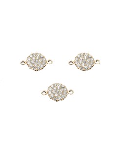 Entrepieza Circonita - Chapa 5mm - Circonita Blanca 2