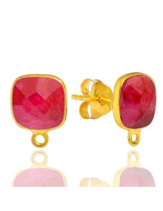 Accesorios Pendiente - Cuadrado - 8 mm 2