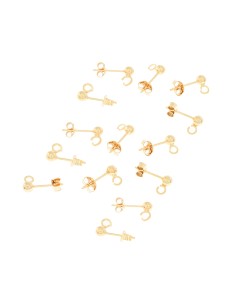 Pendiente Bola con Anilla - 3mm 2