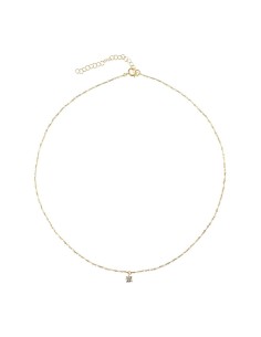 Collar Enamel CZ - 38+5cm 2