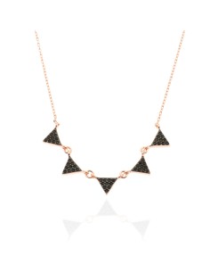 Collar Circonita - 5 Triangulos 2