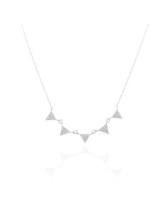 Collar Circonita-5 Triangulos 2