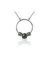 Collar 3 Mineral - Circulo 22mm - 38+2+2cm