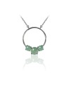 Collar 3 Mineral - Circulo 22mm - 38+2+2cm