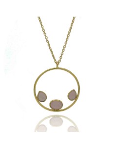 Collar 3 Mineral - Circulo - 38+5cm 2