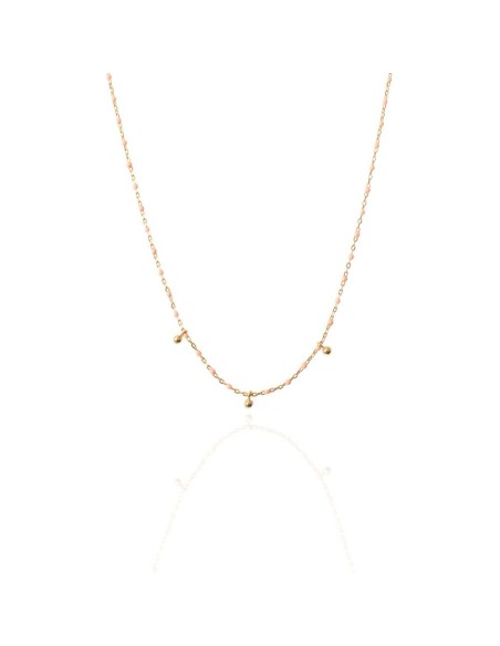 Collar Mineral - Rosario Esmalte - 40+3+3cm